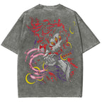 Demon Slayer Unisex Fit Washed T-Shirt 2510002578