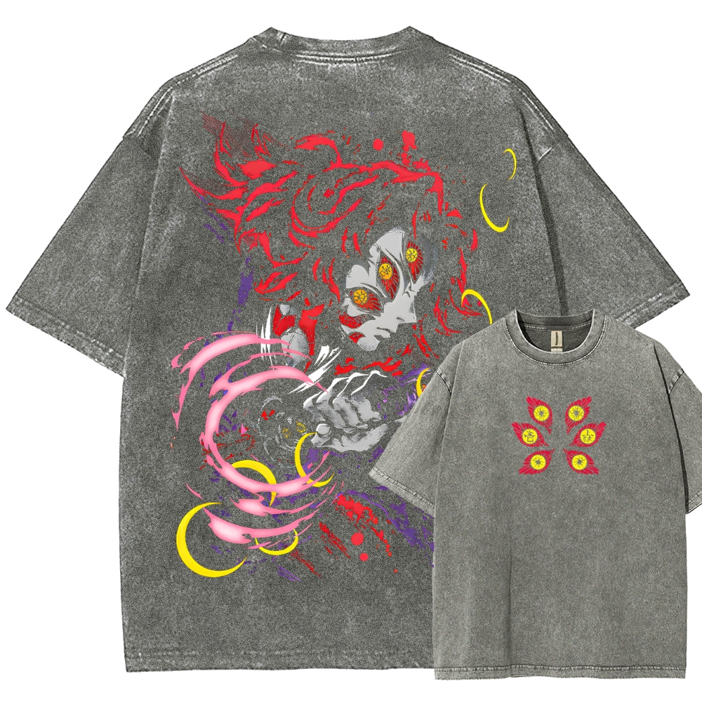 Demon Slayer Unisex Fit Washed T-Shirt 2510002578