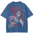 Demon Slayer Unisex Fit Washed T-Shirt 2510002578