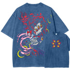 Demon Slayer Unisex Fit Washed T-Shirt 2510002578