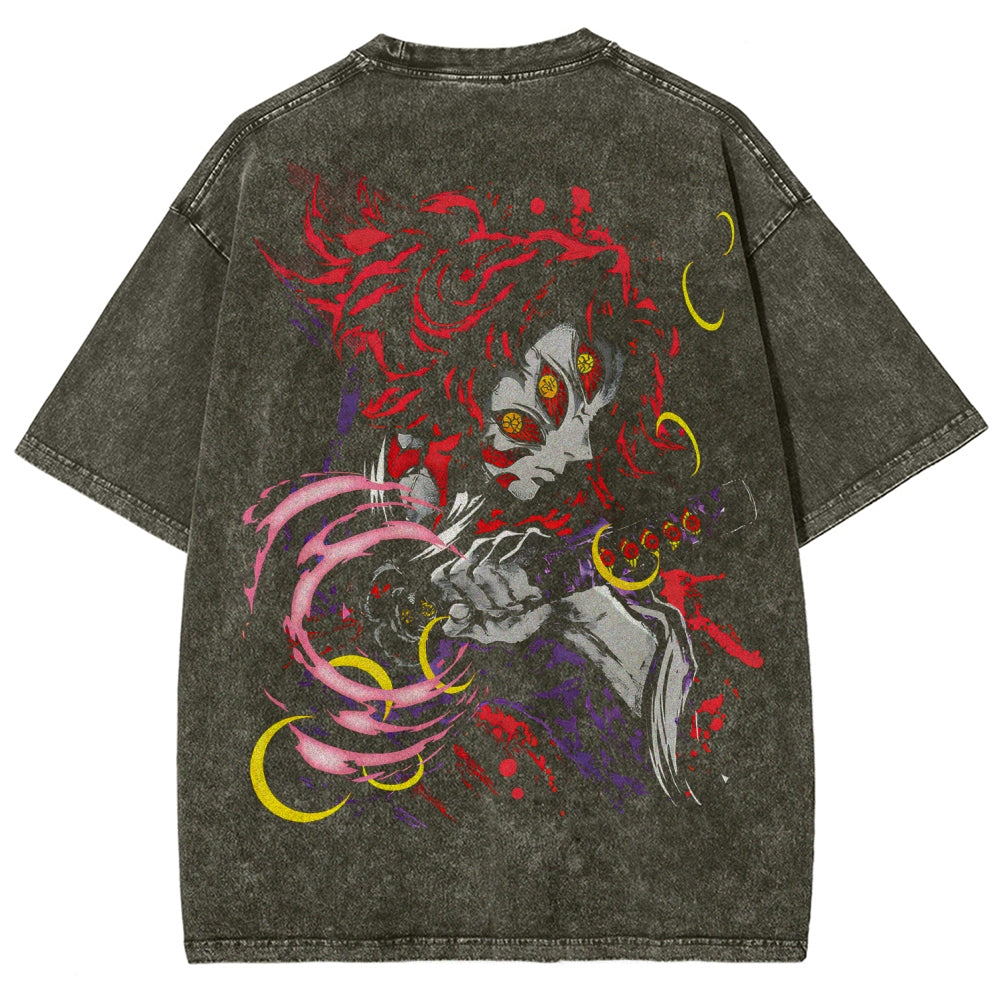 Demon Slayer Unisex Fit Washed T-Shirt 2510002578