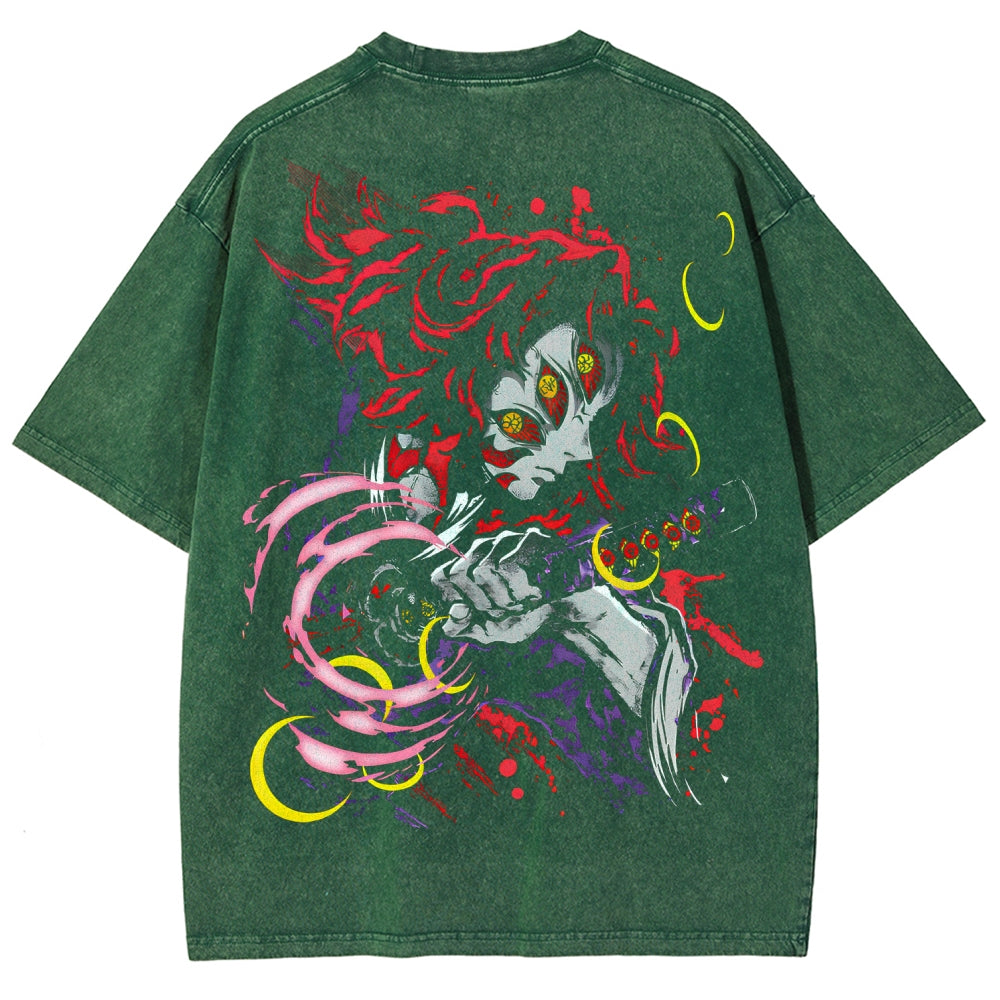 Demon Slayer Unisex Fit Washed T-Shirt 2510002578