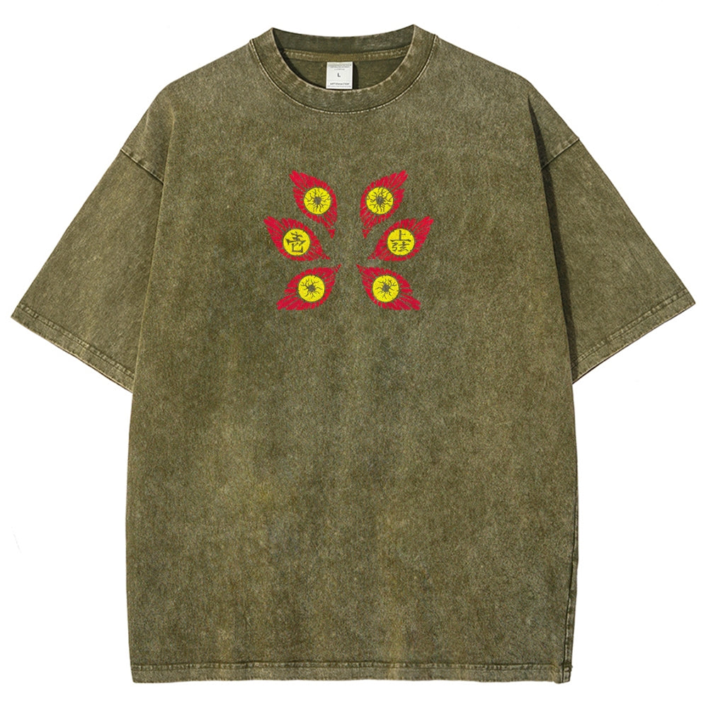 Demon Slayer Unisex Fit Washed T-Shirt 2510002578