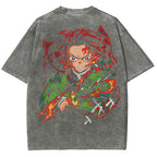 Demon Slayer Unisex Fit Washed T-Shirt 2510002585
