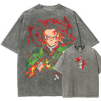 Demon Slayer Unisex Fit Washed T-Shirt 2510002585