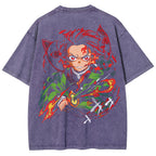 Demon Slayer Unisex Fit Washed T-Shirt 2510002585