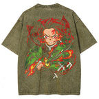 Demon Slayer Unisex Fit Washed T-Shirt 2510002585