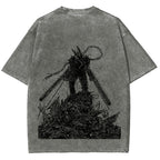 Chainsaw Man Unisex Fit Washed T-Shirt 2510003381
