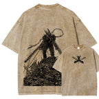 Chainsaw Man Unisex Fit Washed T-Shirt 2510003381