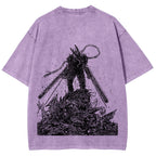 Chainsaw Man Unisex Fit Washed T-Shirt 2510003381