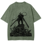 Chainsaw Man Unisex Fit Washed T-Shirt 2510003381