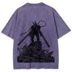 Chainsaw Man Unisex Fit Washed T-Shirt 2510003381