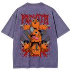 Chainsaw Man Unisex Fit Washed T-Shirt 2510003899