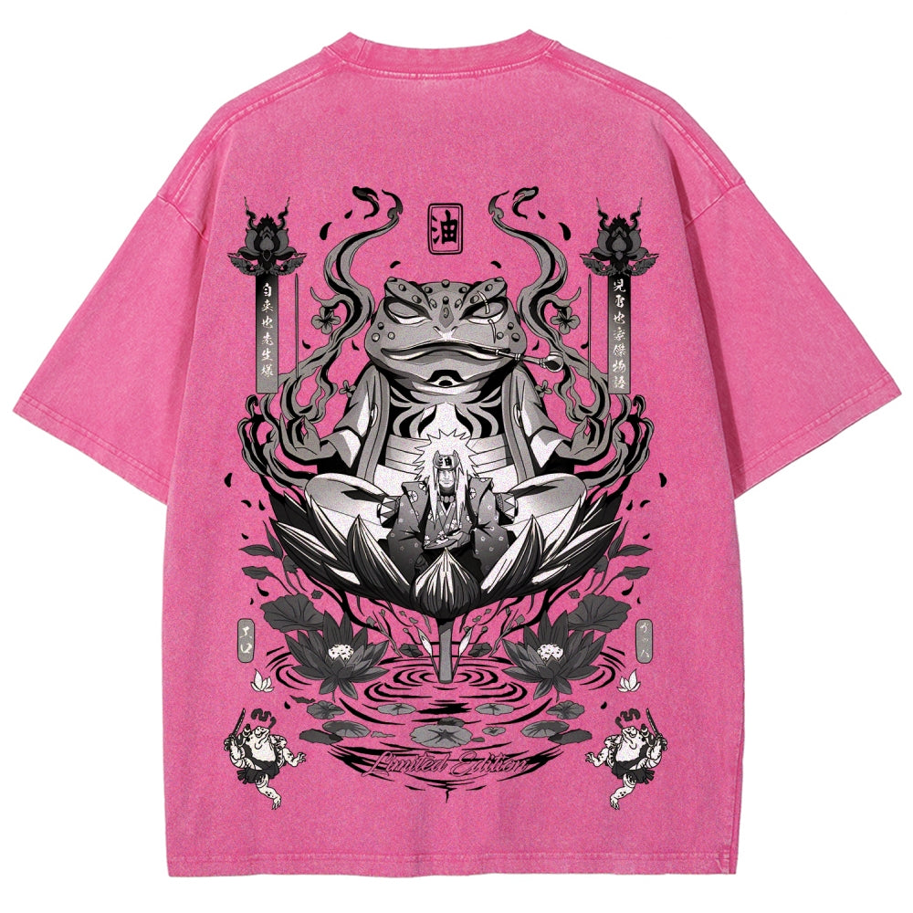 Jiraiya Unisex Fit Washed T-Shirt 2510008383