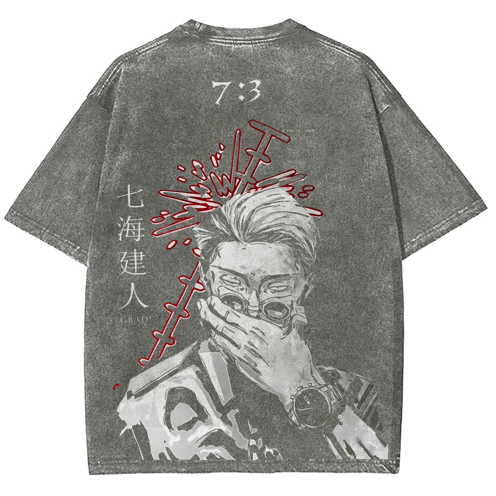 Jujutsu Kaisen Unisex Fit Washed T-Shirt 2510012456