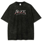 Alice Unisex Fit Washed T-Shirt 2510014011