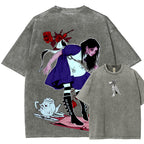 Alice Unisex Fit Washed T-Shirt 2510015068