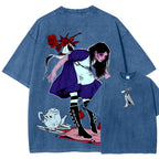Alice Unisex Fit Washed T-Shirt 2510015068
