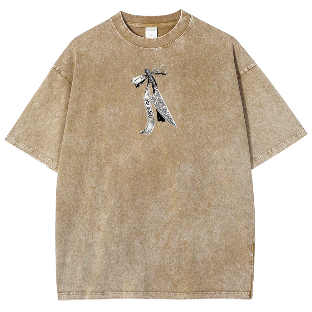 Alice Unisex Fit Washed T-Shirt 2510015068