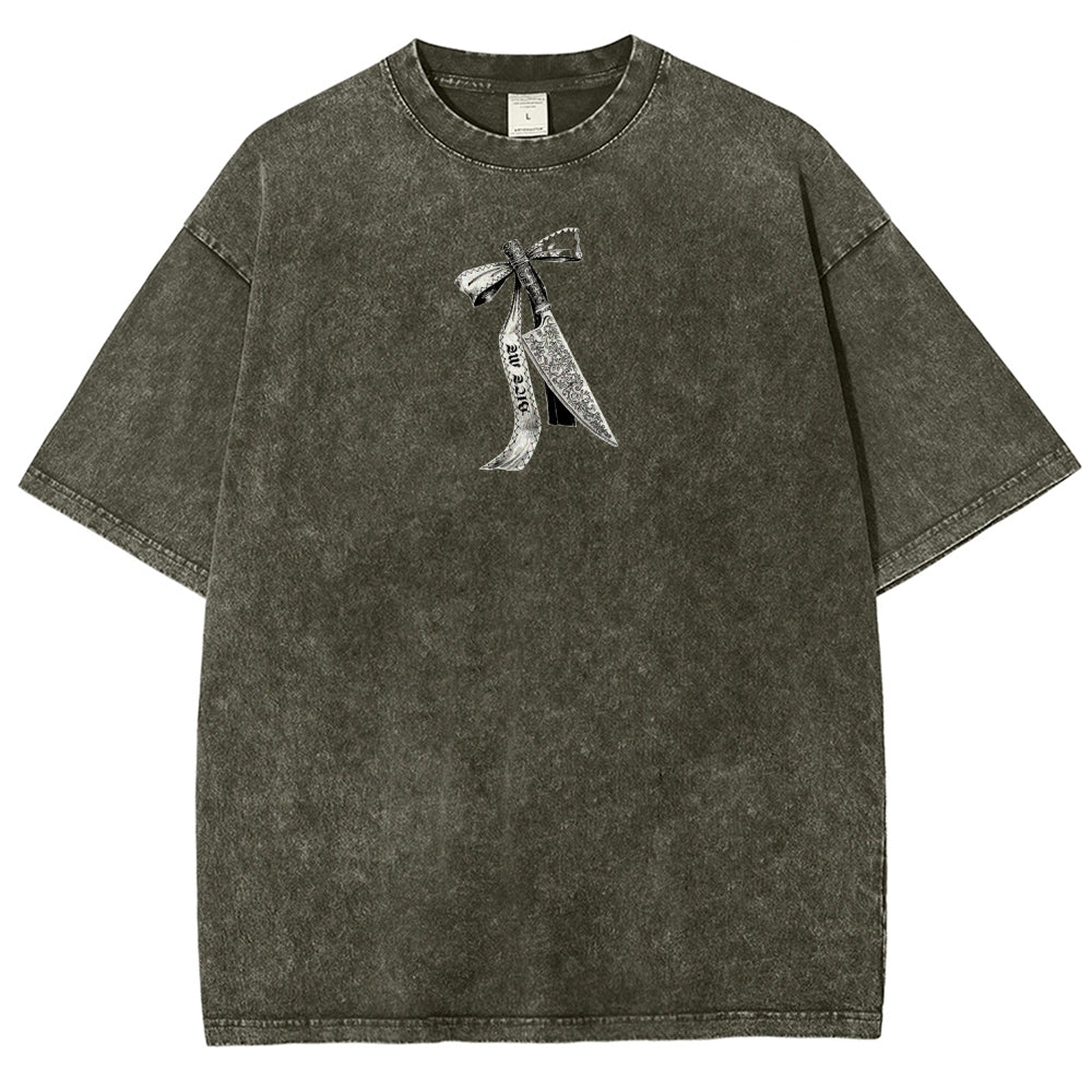 Alice Unisex Fit Washed T-Shirt 2510015068