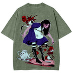 Alice Unisex Fit Washed T-Shirt 2510015068