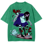 Alice Unisex Fit Washed T-Shirt 2510015068