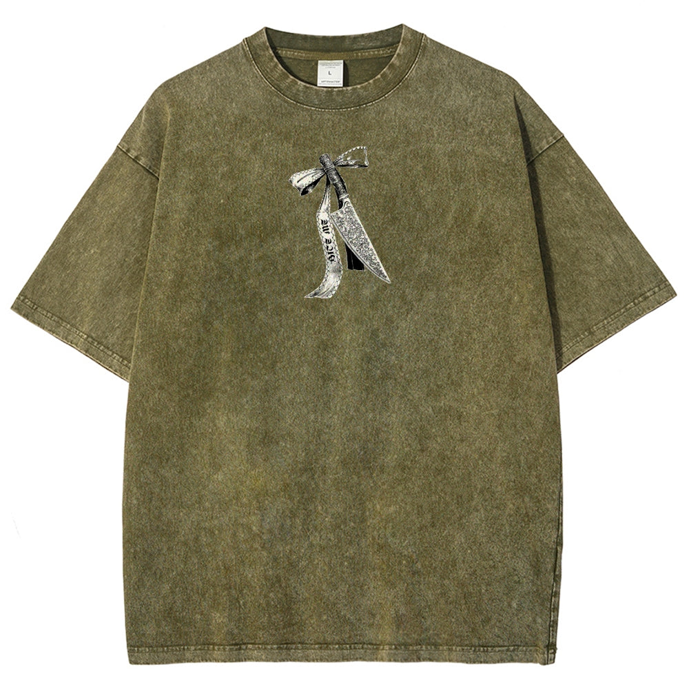 Alice Unisex Fit Washed T-Shirt 2510015068