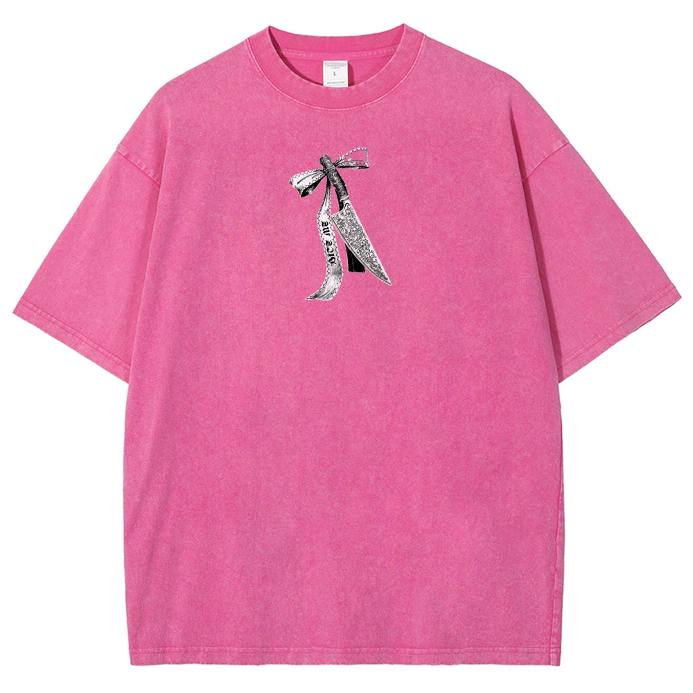Alice Unisex Fit Washed T-Shirt 2510015068