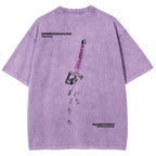 Bleach Unisex Fit Washed T-Shirt 2511000761