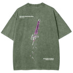 Bleach Unisex Fit Washed T-Shirt 2511000761