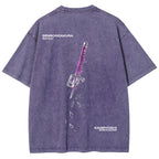 Bleach Unisex Fit Washed T-Shirt 2511000761