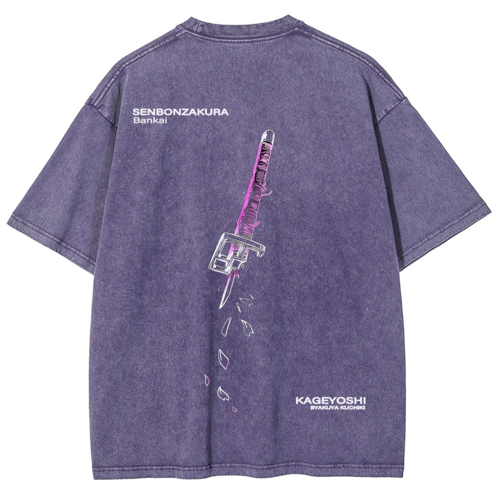 Bleach Unisex Fit Washed T-Shirt 2511000761