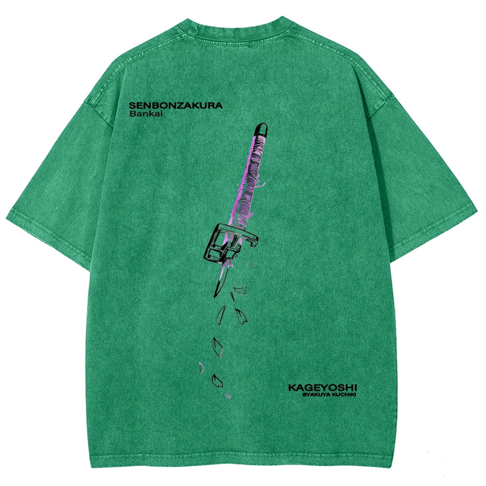 Bleach Unisex Fit Washed T-Shirt 2511000761