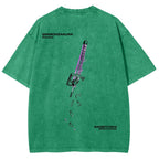 Bleach Unisex Fit Washed T-Shirt 2511000761