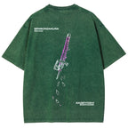 Bleach Unisex Fit Washed T-Shirt 2511000761