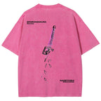 Bleach Unisex Fit Washed T-Shirt 2511000761