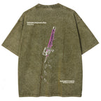Bleach Unisex Fit Washed T-Shirt 2511000761