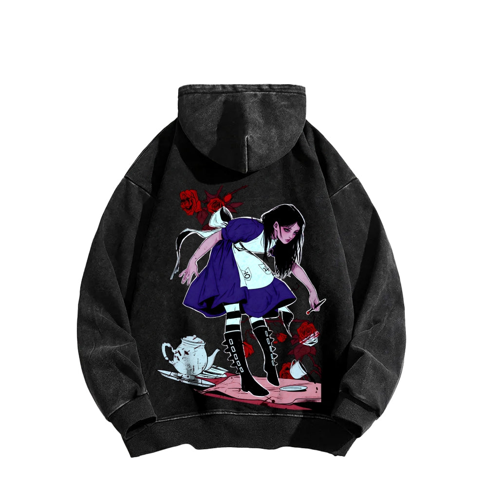 Alice Unisex washed sweatshirts 2511003821