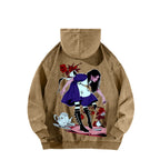 Alice Unisex washed sweatshirts 2511003821