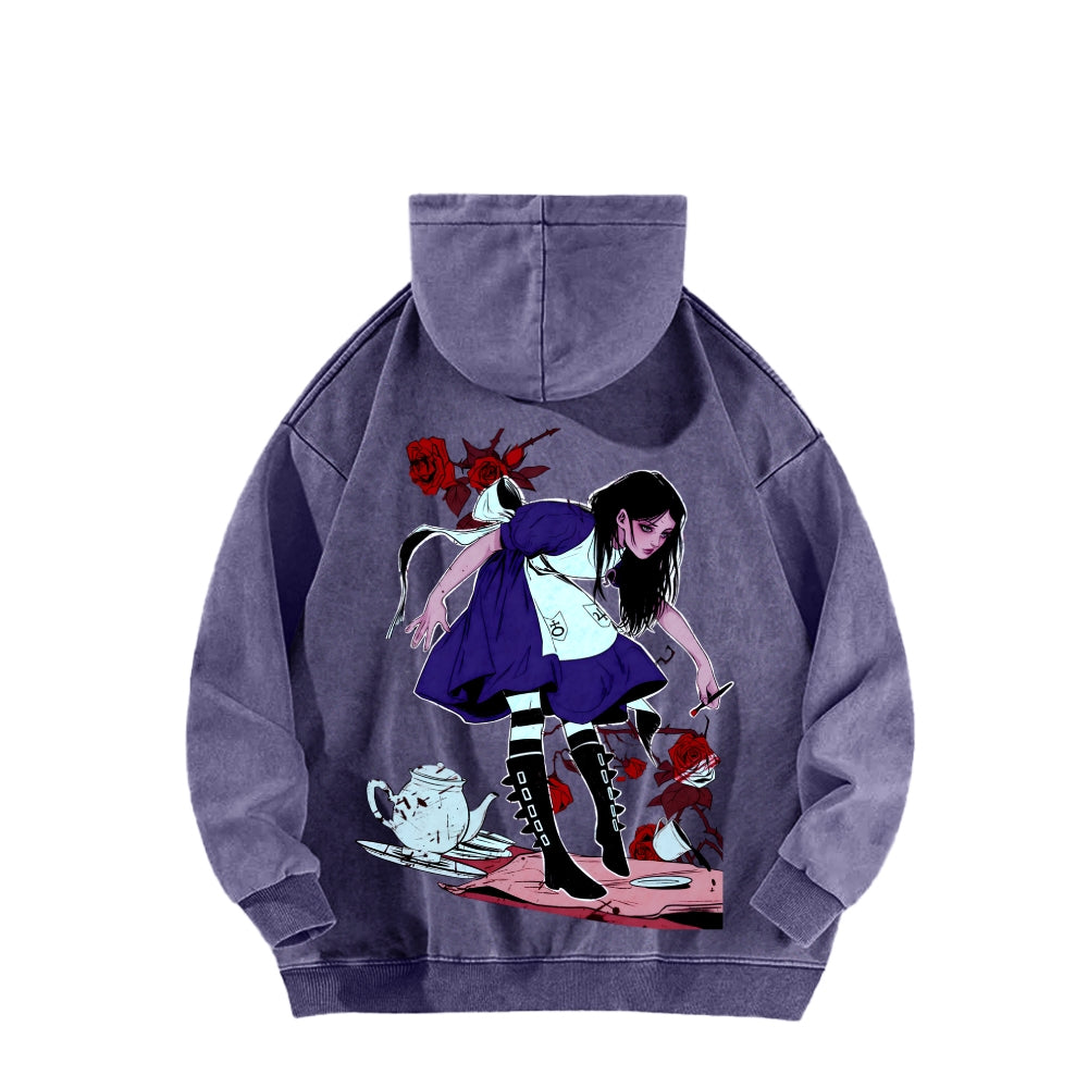 Alice Unisex washed sweatshirts 2511003821