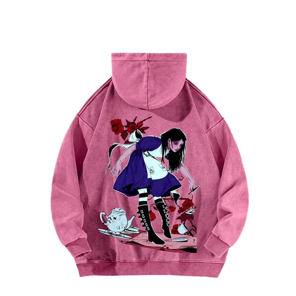 Alice Unisex washed sweatshirts 2511003821