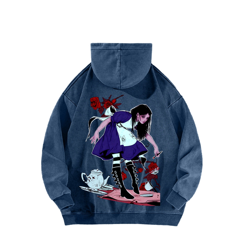 Alice Unisex washed sweatshirts 2511003821