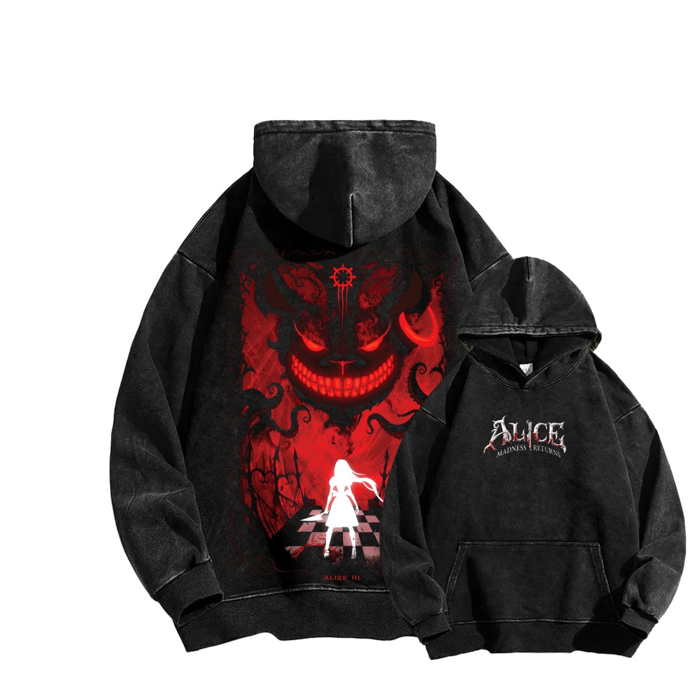 Alice Unisex washed sweatshirts 2511003827