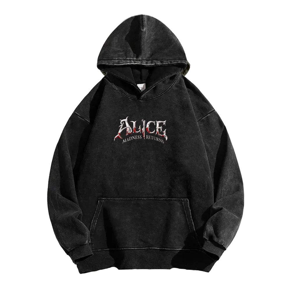 Alice Unisex washed sweatshirts 2511003827