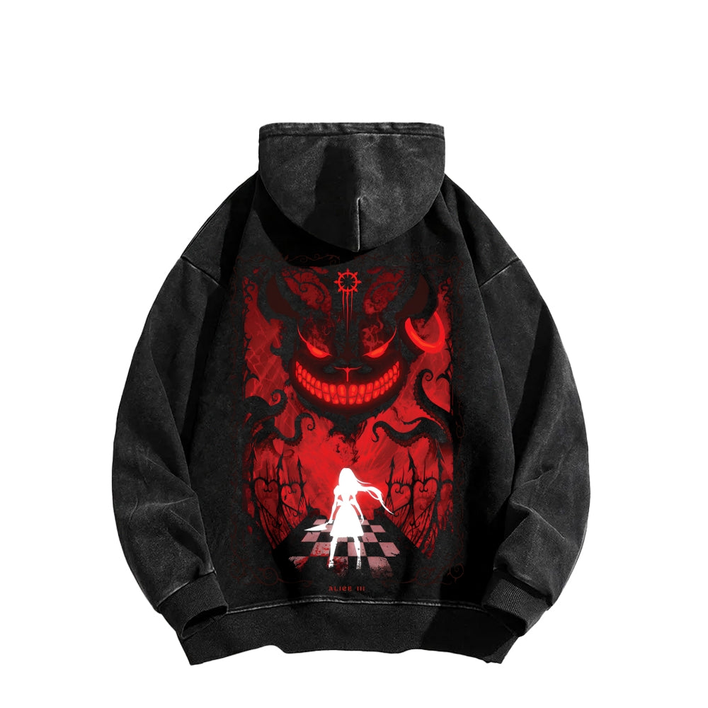 Alice Unisex washed sweatshirts 2511003827
