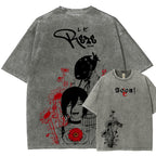 Chainsaw Man Unisex Fit Washed T-Shirt 2511004263