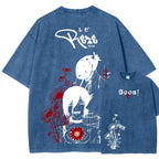 Chainsaw Man Unisex Fit Washed T-Shirt 2511004263