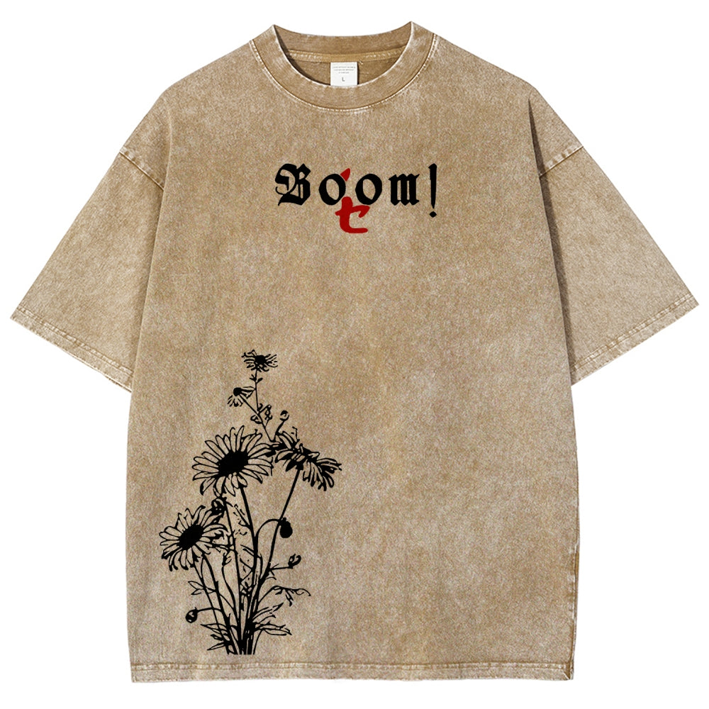 Chainsaw Man Unisex Fit Washed T-Shirt 2511004263