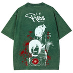 Chainsaw Man Unisex Fit Washed T-Shirt 2511004263