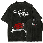 Chainsaw Man Unisex Fit Washed T-Shirt 2511004277
